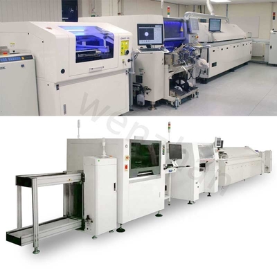 Mesin pick dan tempat otomatis reflow oven pcb printer SMT Assembly Equipment