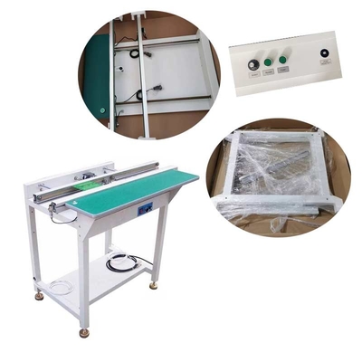 SMT Removable Disesuaikan 0.5m PCB Inspeksi Conveyor Kecepatan disesuaikan reflow oven PCB Conveyor