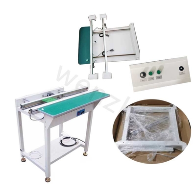 SMT Disesuaikan Removable 0.6mm PCB Inspeksi Conveyor Reflow Oven Pcb Conveyor