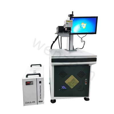 Kualitas Mesin Penandaan Laser UV WZ-102 1W 3W 5W 7W 8W yang dapat disesuaikan untuk Safir IC Grains Glass pabrik