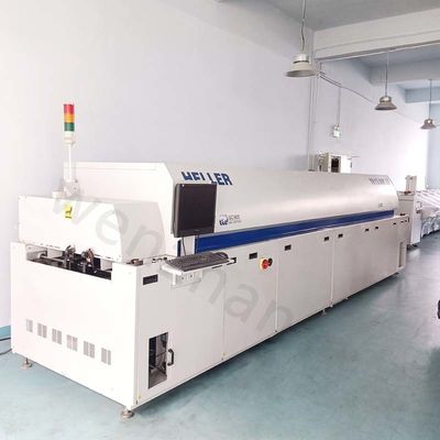 Smt Oven Reflow Solder Machine Heller 1809 MK3 Pcb Oven Reflow Machine untuk jalur mesin Smt