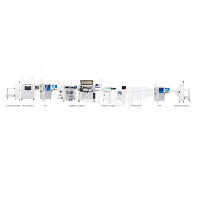 Pcb Manufaktur Mesin Smt Full Automatic Line Led Pcb Board Membuat Mesin Smt Pick and Place Mesin Smt Produksi Line