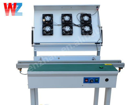 AC220V 1200mm/Min Conveyor Inspeksi PCB Dengan Kipas Pendingin